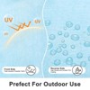 Aoodor Outdoor Dining Chair Cushions Set of 4, Waterproof Patio Furniture Seat Cushions, Outdoor Chair Pads with Ties - 4 of 4