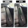 Unique Bargains Universal Faux Leather Car Seat Belt Shoulder Pad 9.25"x2.56" 2 Pcs - 3 of 4