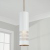 Capital Lighting Dash 1 - Light Pendant in  Aged Brass/White - 3 of 3