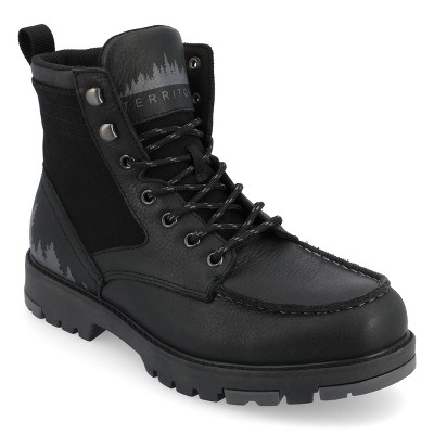 Territory Timber Water Resistant Moc Toe Lace-up Ankle Boot