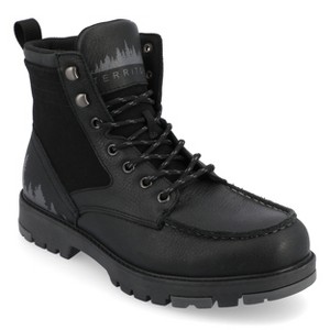 Territory Timber Water Resistant Moc Toe Lace-up Ankle Boot - 1 of 4