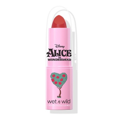 Wet n Wild Alice in Wonderland Lipstick - Painted Roses - 0.15oz
