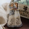 Pavilion Gift Company - Best Friends - 6" Double Figurine Holding Flowers - Decorative Objects - 4 of 4