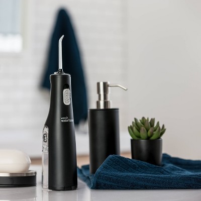 toothbrush with waterpik target