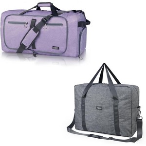 Fmeida 65L Duffle Bag & Fmeida Personal Item Bag 18x14x8 - 1 of 3