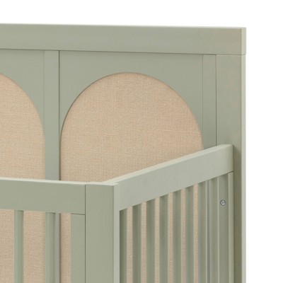 Eloise French Sage and Sand 4-in-1 Convertible Crib