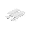 OU Egg Holder for Fridge, Rolling Egg Organizer for Refrigerator Organization, Clear Stackable Container for Kitchen Organizers and Storage, BPA Free - 2 of 2