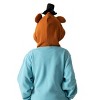 Five Nights At Freddy's Big Face Freddy Hood Long Sleeve Denim Heather Boy's Hooded Sweatshirt - 4 of 4