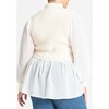 ELOQUII Twofer Sweater With Chiffon - 3 of 4