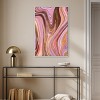 Doll Memories - Pink Geode Canvas Mineral Agate Geode Wall Art by Art Remedy Framed - 2 of 4