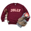 Simply Sage Market Women's Graphic Sweatshirt Jolly Varsity - 3 of 4
