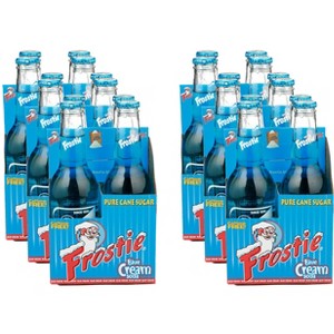 Frostie Blue Cream Soda - 4 per pack - 6 Cases -12 fl oz - 1 of 2