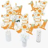 Big Dot of Happiness 1st Birthday Little Pumpkin - Fall First Birthday Party Centerpiece Sticks - Table Toppers - Set of 15 - 2 of 4
