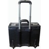 Amerileather Black Leather Wheeled Catalog Case - 3 of 4