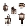 Vaxcel Yosemite 1 - Light Post Light in  Burnished Bronze - 2 of 4