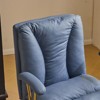 Karl Home |24 W White Swivel Upholstered PU Office Chair - 4 of 4