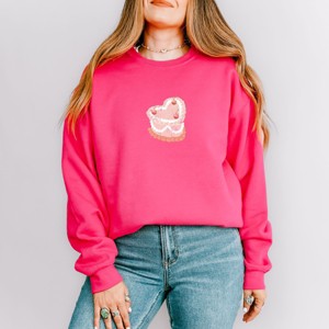 I Tolerate You Cake - Women's Graphic Sweatshirt - 1 of 4