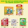 Joyfy 3 Pack Activity Books for KidsReusable Sticker Book-Make a Face Sticker Book, Farm Sticker Board. Hidden Pictures, Travel Toys for Boys & Girls - 3 of 4