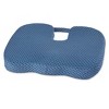 Collections Etc Orthopedic Memory Foam Coccyx Gel Cushion - 3 of 3