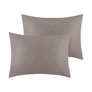 Unique Bargains Polyester Envelope Closure Soft and Breathable Pillowcases 2 Pcs - 1 of 4