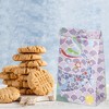 Unique Bargains Children's Paper Cartoon Ocean Mermaid Gift Candy Bags 5.12"x3.15"x9.45" Purple 12 Pcs - 2 of 4