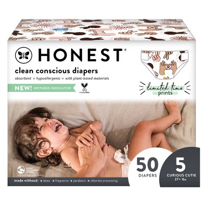 The Honest Company Disposable Diapers Peace by Peace - Size 5 - 50ct