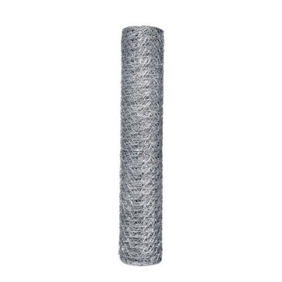 Origin Poin 20 Gauge Handyroll Galvanized Hex Netting, 25 Ft x 24 Ft