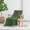 100% Cotton Waffle Weave All-Season Throw Blanket - Great Bay Home - 3 of 4