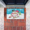Stupell Industries Vintage Snowman Family Printed Outdoor Door Mat, design by Diane Kater, 18"x30" - 3 of 4