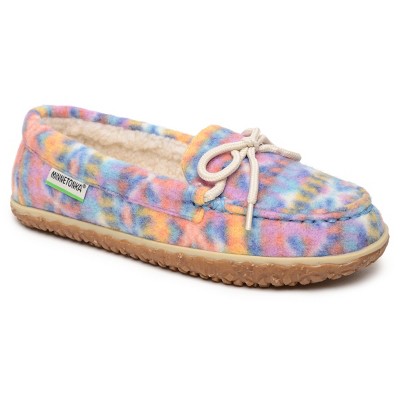 Minnetonka   Women's ECO Oak Recycled Moccasin Slippers