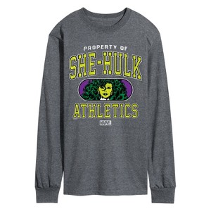Men's - Marvel - She-Hulk Athletics Long Sleeve Graphic T-Shirt - 1 of 4