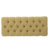 NicBex Ottoman with Half-Circle Legs, Classic Entryway Bench with Button-Tufted Diamond Stitch for Family Room, Bedroom - 3 of 4