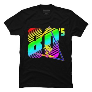 Men's Design By Humans 80S RETRO OLD SCHOOL By punsalan T-Shirt - 1 of 2