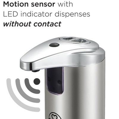 Stainless Steel Touchless Automatic Soap Dispenser with Motion Sensor