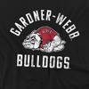 Gardner-Webb University Official Bulldogs Logo Adult T-Shirt, Black - image 2 of 4