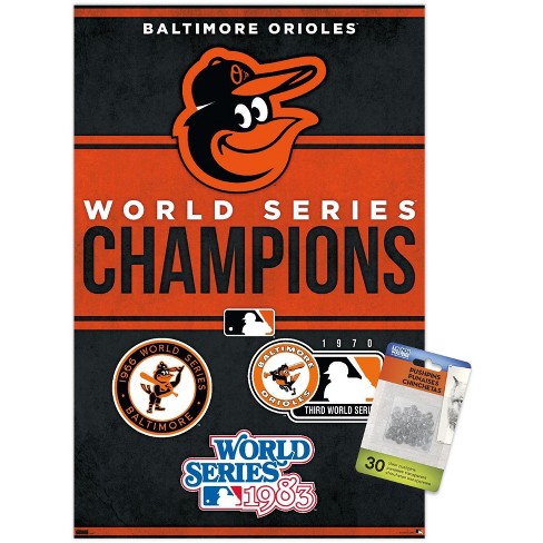 Trends International MLB Baltimore Orioles - Champions 23 Unframed Wall Poster Prints - image 1 of 4