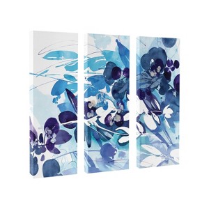 (Set of 3) 12" x 28" Soulmate by Ingrid Sanchez of CreativeIngrid Unframed Wall Canvas - Kate & Laurel All Things Decor - 1 of 4