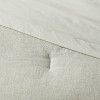 Cotton Linen Chambray Comforter & Sham Set - Threshold™
 - 4 of 4