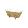 Cheung's Lavande Small Golden Metal Tub Decor - 2 of 4