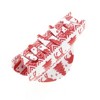 Unique Bargains Christmas Hair Clips Semicircle Elk Tree for Christmas 3.35"x1.77"x1.42" Red White 1 Pc - 4 of 4