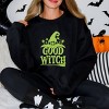 Simply Sage Market Good Witch Broom Sweatshirt - 2 of 4