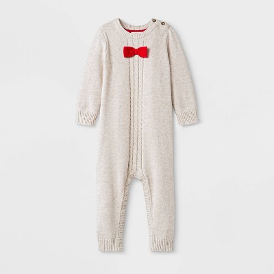 baby boy holiday romper