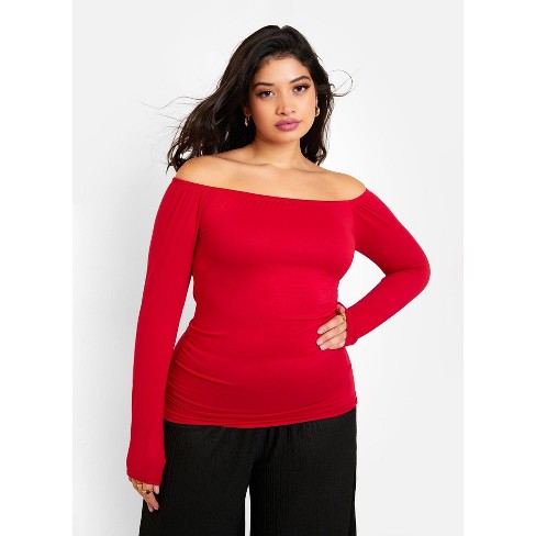 Off shoulder tops online target