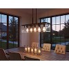 Urban Ambiance Luxury Modern Farmhouse Modern Chandelier,  15-3/4"H x 36-3/4"W,  Olde Bronze Finish, UHP2440 - 2 of 4