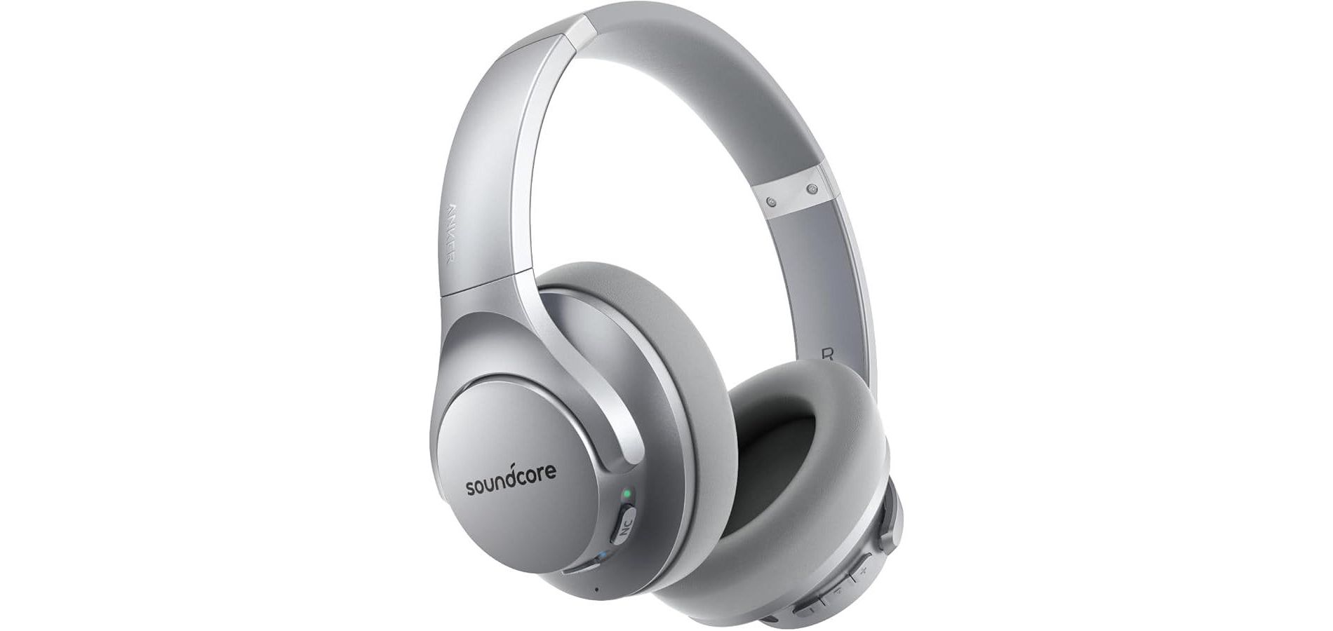 Renewed Soundcore Anker Life Q20 Noise Cancelling Headphones, over-ear Bluetooth, 60H Playtime, Hi-Res Audio, Deep Bass, Memory Foam (Refurbished)