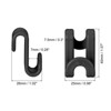 Unique Bargains Clothes Closet Space Saver ABS Extender Hanger Connector Hooks 30 Pcs - 2 of 4
