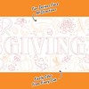 Big Dot of Happiness Happy Thanksgiving Coloring Table Runner, 7ft Long Craft & Activity Table Runner for Kids & Family, Giant Coloring Page - 1 Roll - 3 of 4