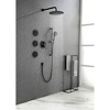 ONWITH Shower System with Shower Head, Hand Shower, Slide Bar, Bodysprays, Shower Arm, Hose - 4 of 4