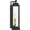 Crystorama Lighting Aspen 1 - Light Sconce in  Matte Black - 2 of 4