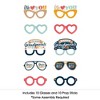 Big Dot of Happiness Happy Grandparents Day Glasses - Paper Card Stock Grandma & Grandpa Party Photo Booth Props Kit - 10 Count - 3 of 4
